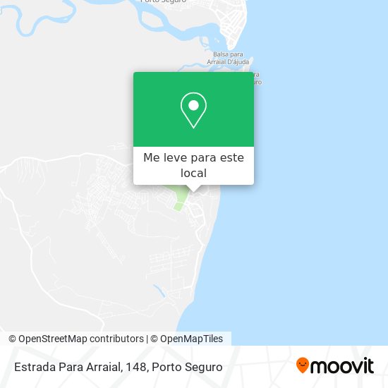 Estrada Para Arraial, 148 mapa