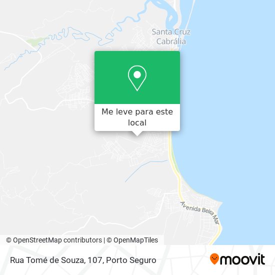 Rua Tomé de Souza, 107 mapa