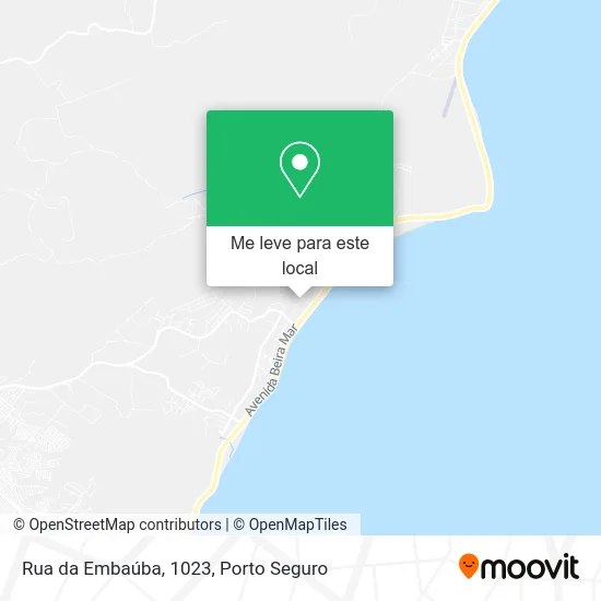 Rua da Embaúba, 1023 mapa