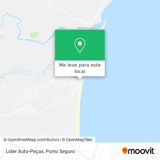 Líder Auto-Peças mapa