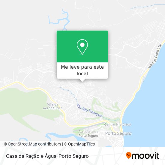 Casa da Ração e Água mapa