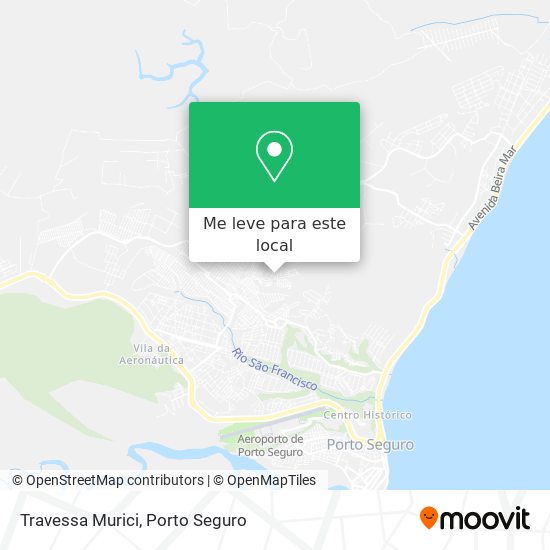 Travessa Murici mapa