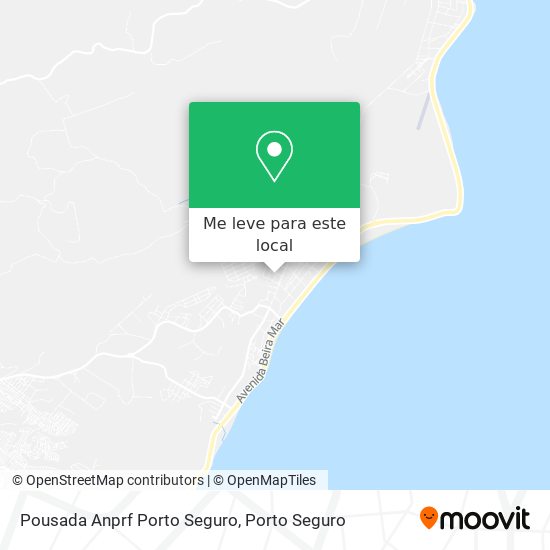 Pousada Anprf Porto Seguro mapa