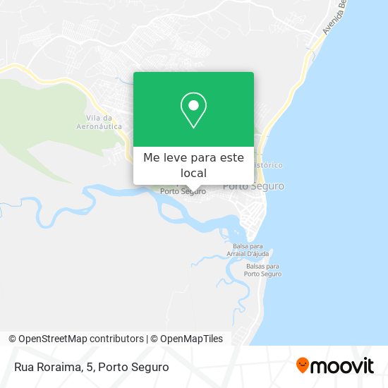 Rua Roraima, 5 mapa