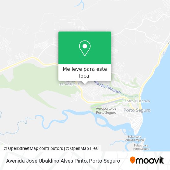 Avenida José Ubaldino Alves Pinto mapa