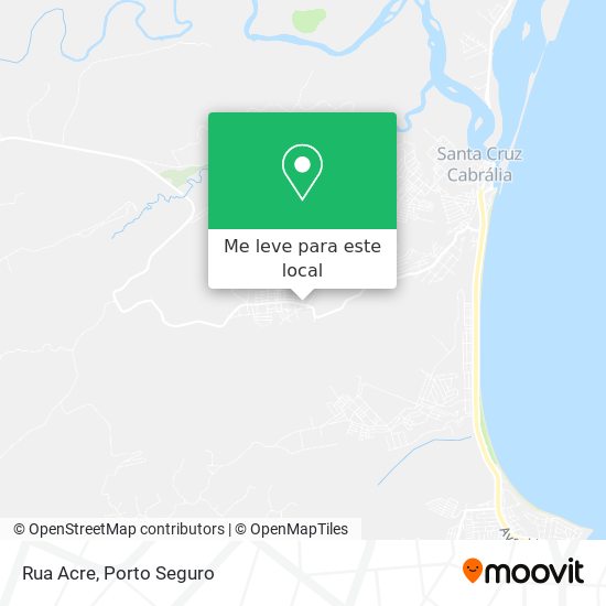 Rua Acre mapa