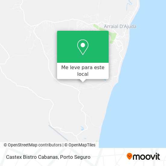 Castex Bistro Cabanas mapa