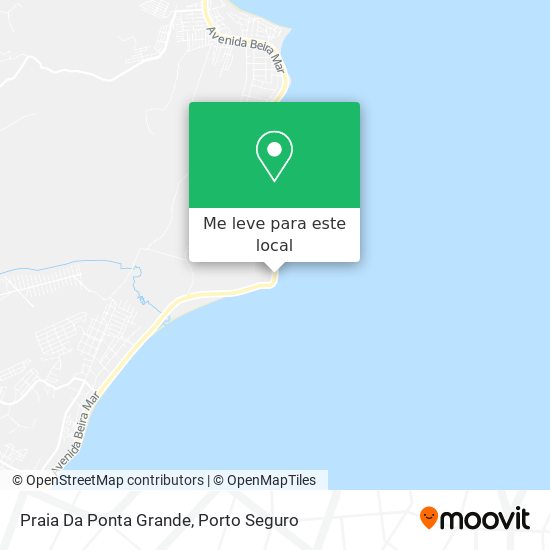 Praia Da Ponta Grande mapa