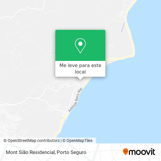 Mont Sião Residencial mapa