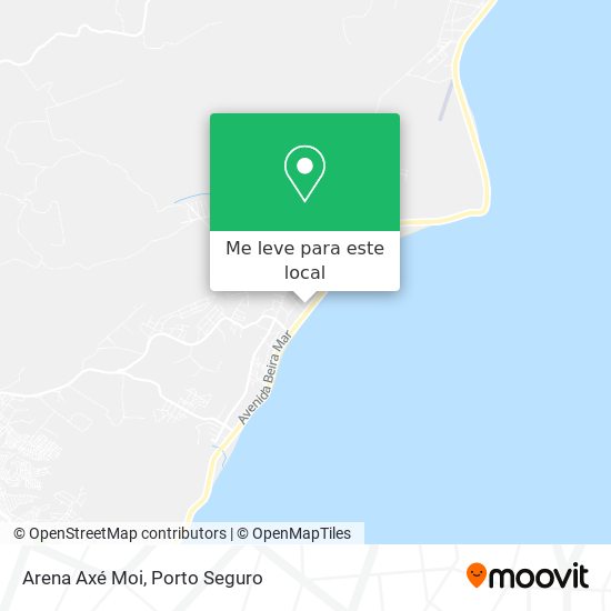 Arena Axé Moi mapa