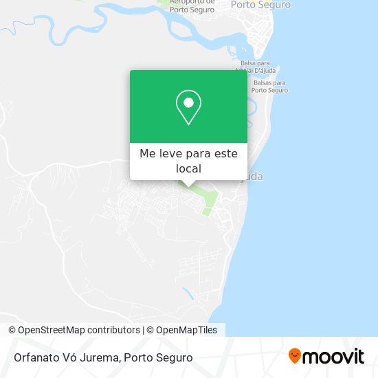 Orfanato Vó Jurema mapa