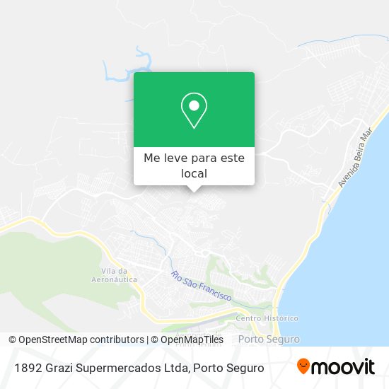 1892 Grazi Supermercados Ltda mapa