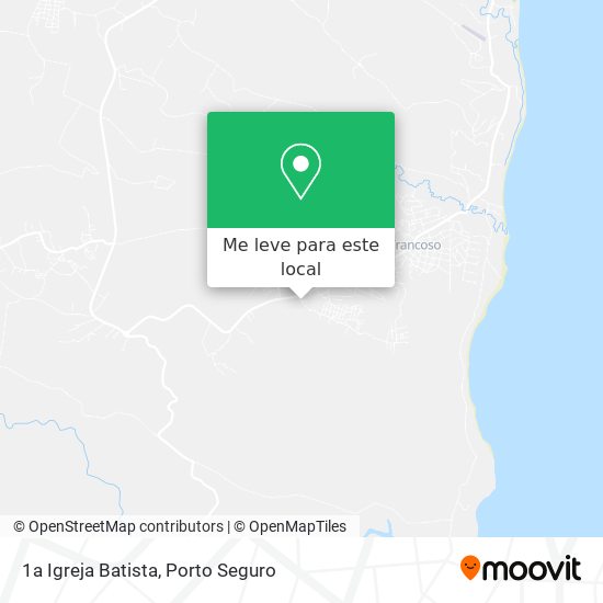 1a Igreja Batista mapa