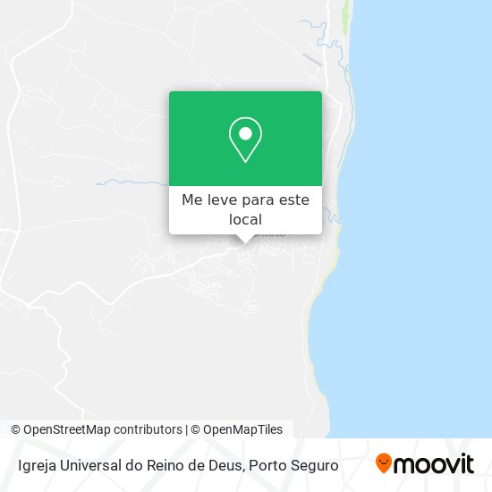 Igreja Universal do Reino de Deus mapa
