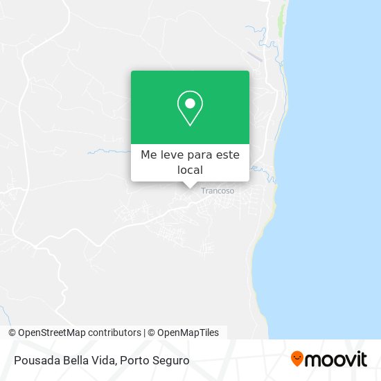 Pousada Bella Vida mapa