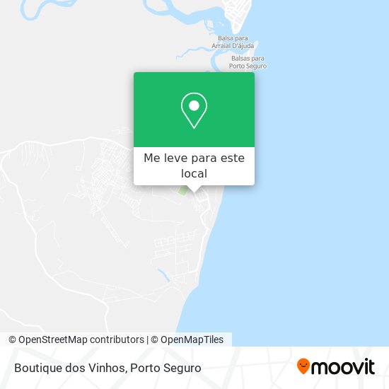 Boutique dos Vinhos mapa