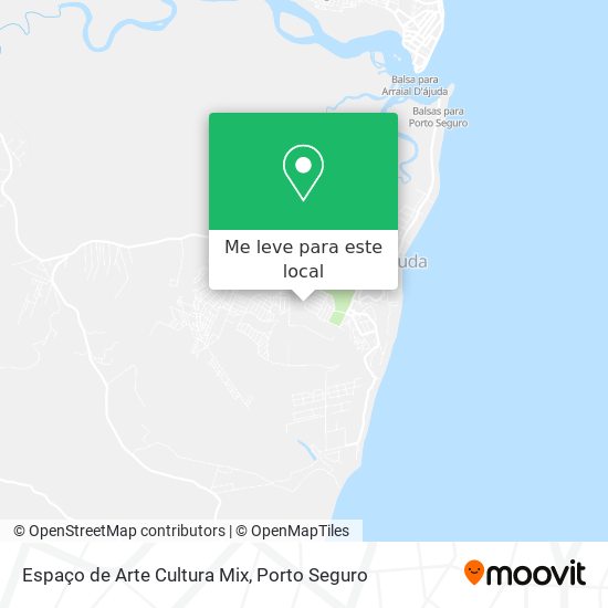 Espaço de Arte Cultura Mix mapa