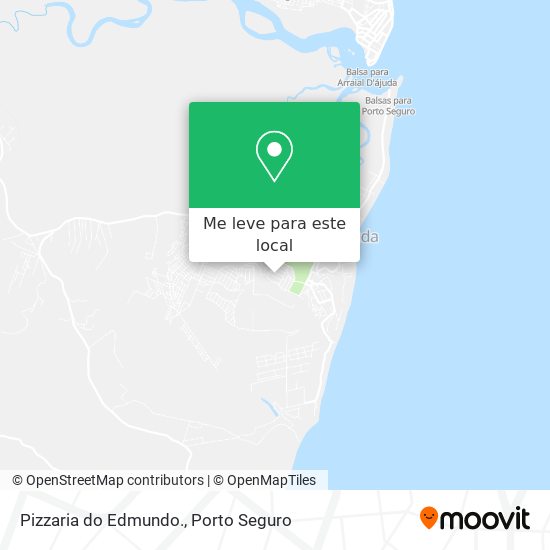 Pizzaria do Edmundo. mapa