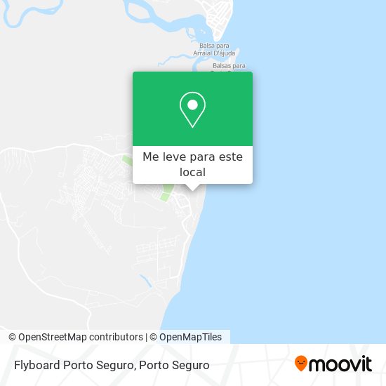 Flyboard Porto Seguro mapa