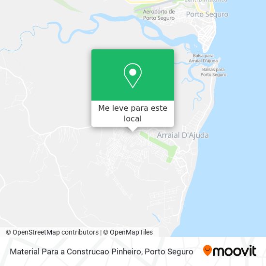 Material Para a Construcao Pinheiro mapa