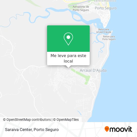 Saraiva Center mapa