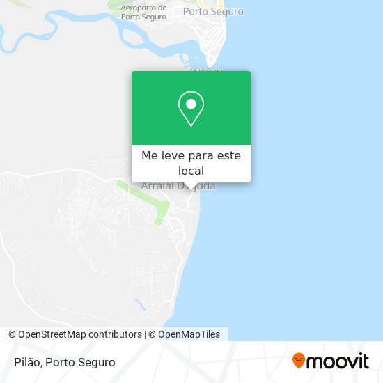 Pilão mapa