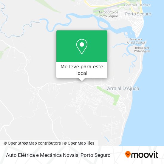 Auto Elétrica e Mecânica Novais mapa