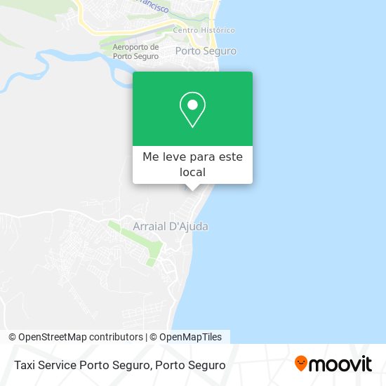 Taxi Service Porto Seguro mapa