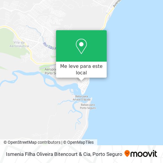 Ismenia Filha Oliveira Bitencourt & Cia mapa