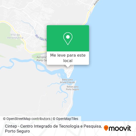 Cintep - Centro Integrado de Tecnologia e Pesquisa mapa