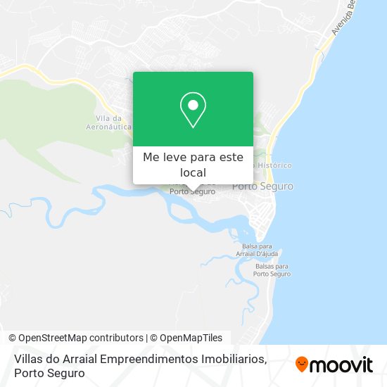 Villas do Arraial Empreendimentos Imobiliarios mapa
