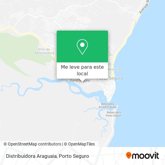 Distribuidora Araguaia mapa