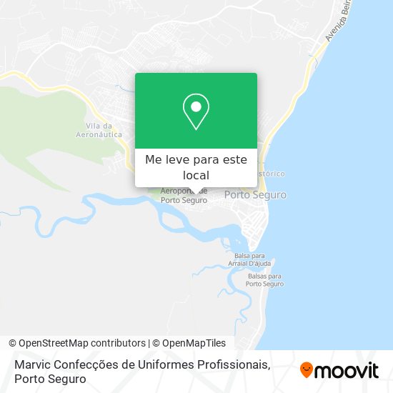 Marvic Confecções de Uniformes Profissionais mapa