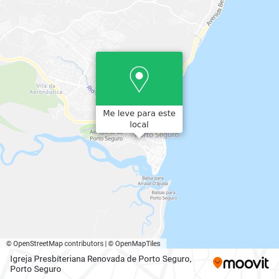 Igreja Presbíteriana Renovada de Porto Seguro mapa