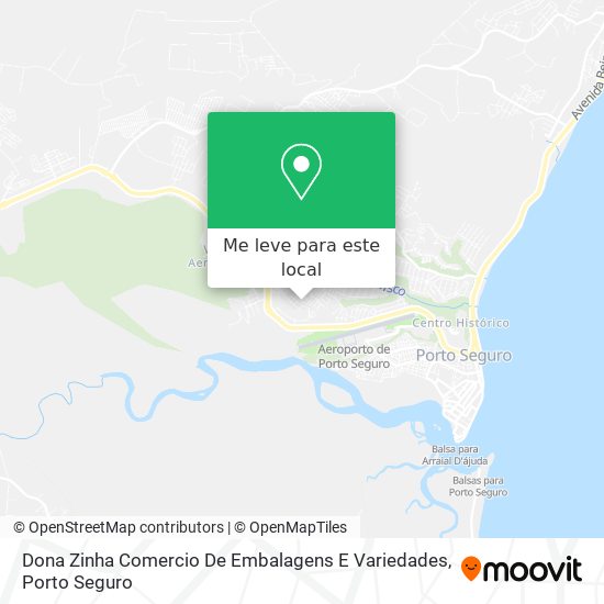 Dona Zinha Comercio De Embalagens E Variedades mapa