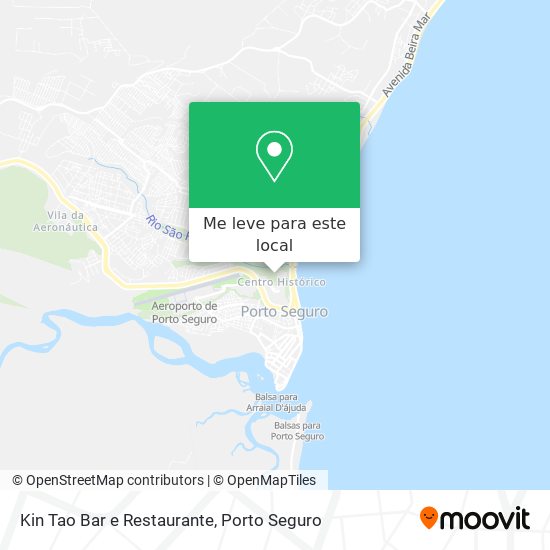 Kin Tao Bar e Restaurante mapa