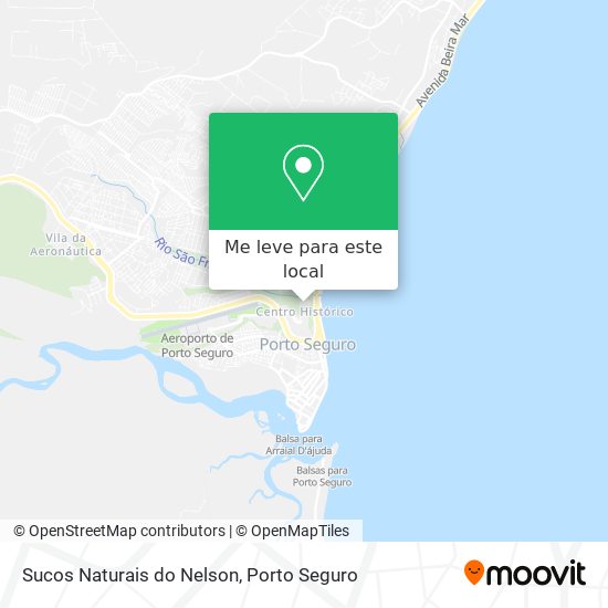 Sucos Naturais do Nelson mapa