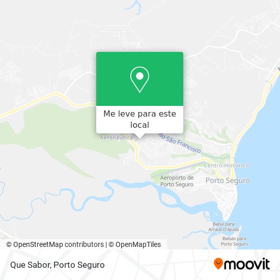 Que Sabor mapa