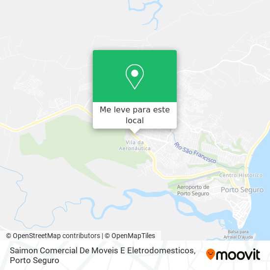 Saimon Comercial De Moveis E Eletrodomesticos mapa