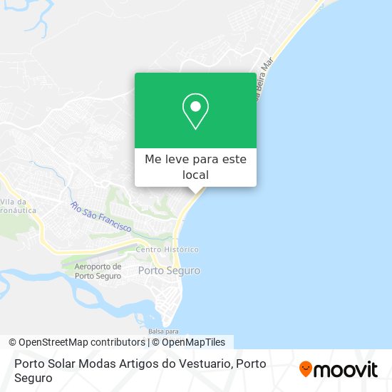 Porto Solar Modas Artigos do Vestuario mapa
