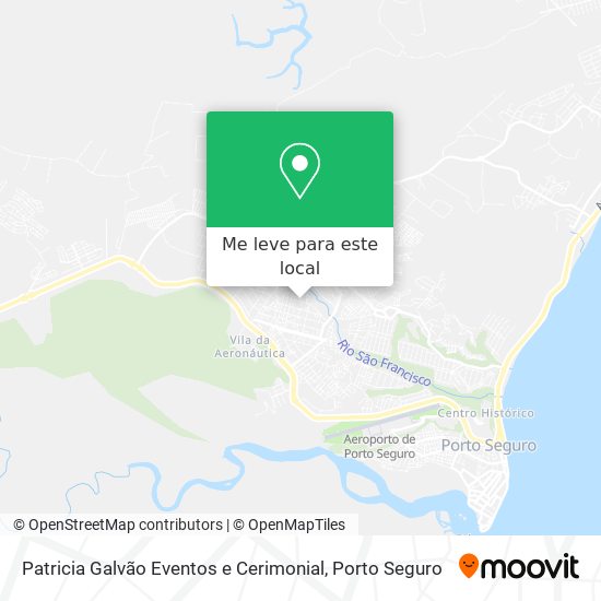 Patricia Galvão Eventos e Cerimonial mapa