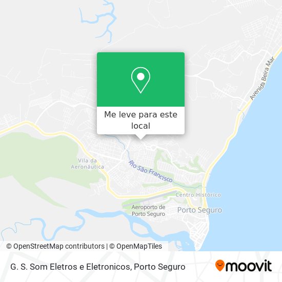 G. S. Som Eletros e Eletronicos mapa