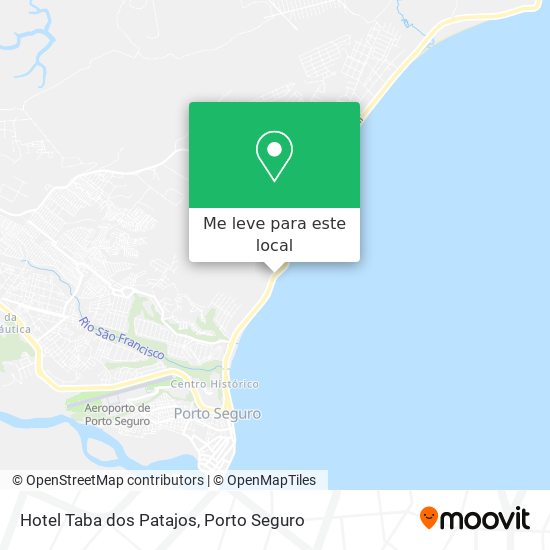 Hotel Taba dos Patajos mapa