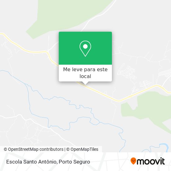 Escola Santo Antônio mapa