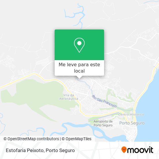 Estofaria Peixoto mapa