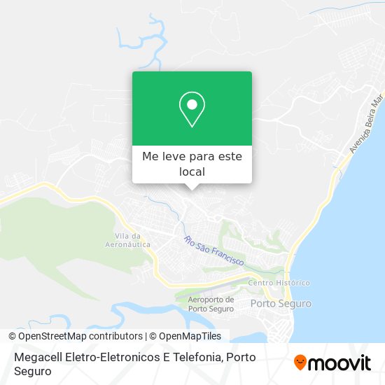 Megacell Eletro-Eletronicos E Telefonia mapa