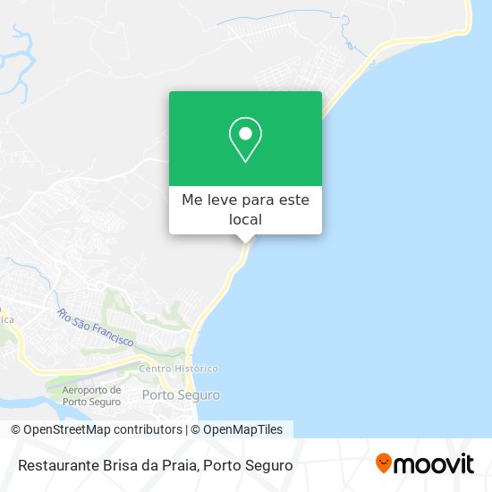 Restaurante Brisa da Praia mapa