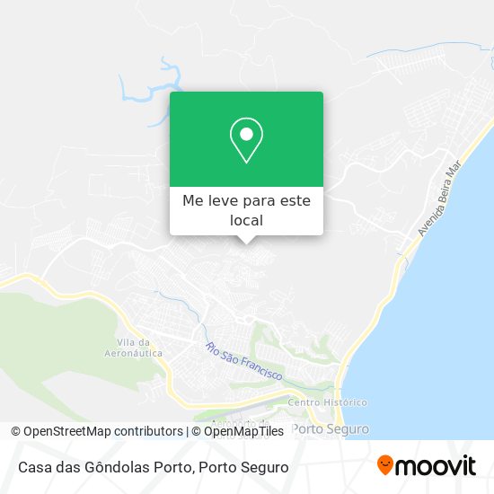 Casa das Gôndolas Porto mapa
