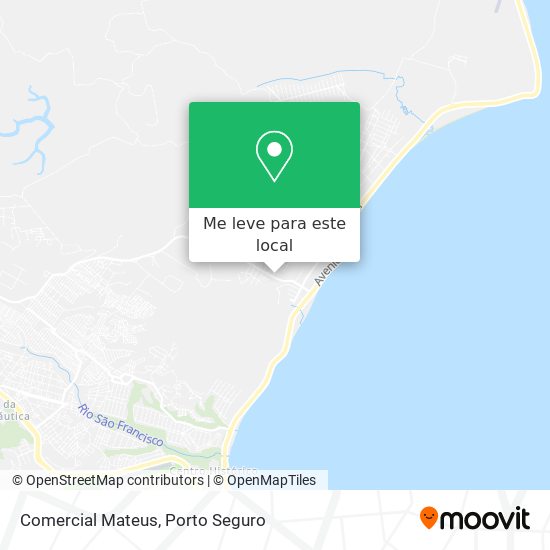 Comercial Mateus mapa
