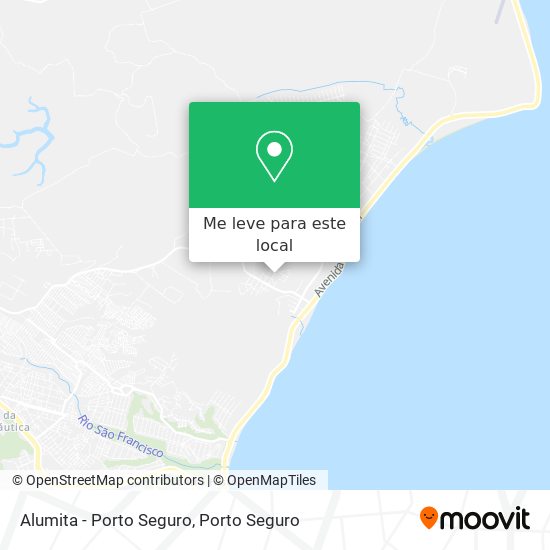 Alumita - Porto Seguro mapa